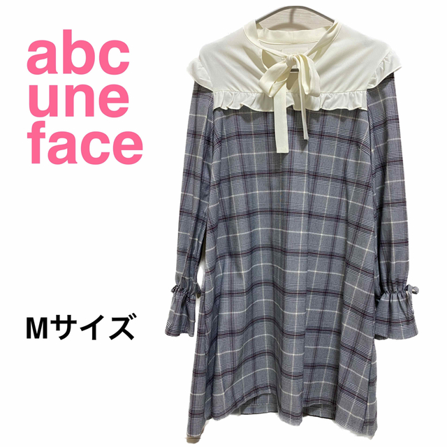 abc une face(アーベーセーアンフェイス)の【8日出品の日セール】アーベーセー アン フェイス ワンピース レディースのワンピース(ひざ丈ワンピース)の商品写真