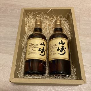 サントリー(サントリー)の山崎12年　2本セット　未開封(ウイスキー)