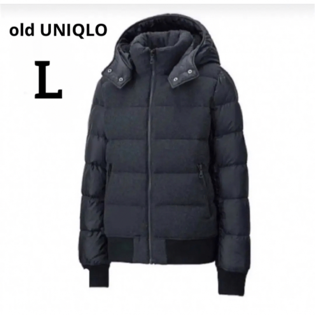 UNIQLO(ユニクロ)の送料込み　2wayダウンジャケット　L レディースのジャケット/アウター(ダウンジャケット)の商品写真