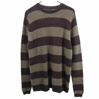 パタゴニア(patagonia)のパタゴニア アウトドア ボーダー ニット S ブラウン系 patagonia 長袖セーター メンズ 【中古】  【221209】(ニット/セーター)