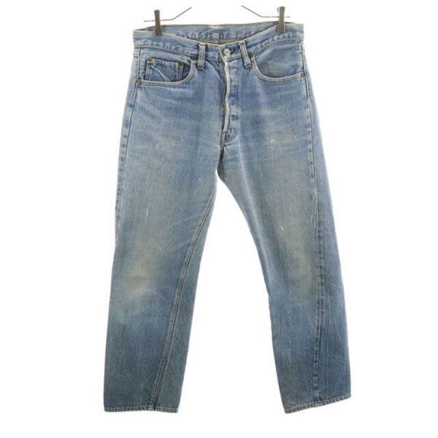 リーバイス 501 66前期 赤耳 テーパード デニム パンツ W32 Levi's メンズ   【R221210】