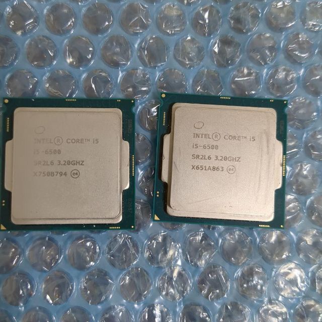 【CPU】Intel core i5 6500 3.2Ghz 　2枚セット