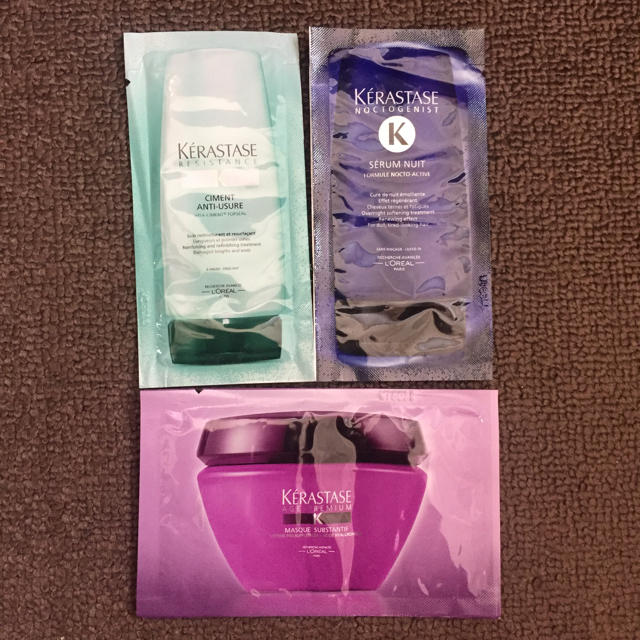 KERASTASE(ケラスターゼ)のケラスターゼ トライアル コスメ/美容のキット/セット(サンプル/トライアルキット)の商品写真