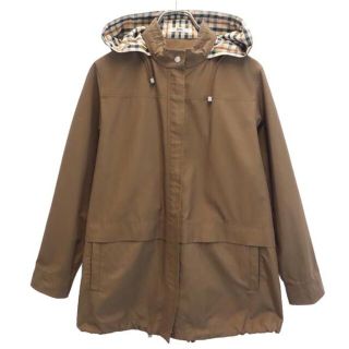 ダックス(DAKS)のダックス 日本製 マウンテンパーカー M ブラウン DAKS レディース 【中古】  【221211】(ロングコート)