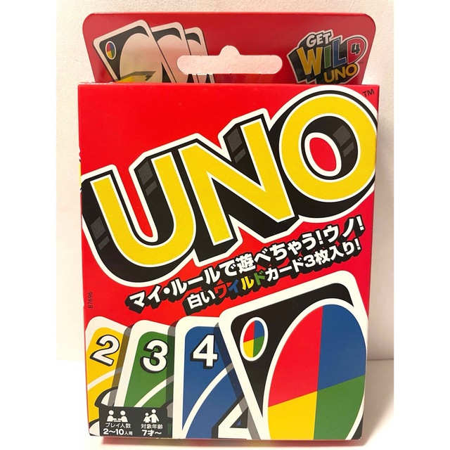 UNO(ウーノ)のUNO ウノ　カードゲーム　トランプ⑩ エンタメ/ホビーのテーブルゲーム/ホビー(トランプ/UNO)の商品写真