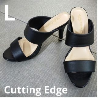 Cutting Edge サンダル　ブラック　Ｌ(サンダル)