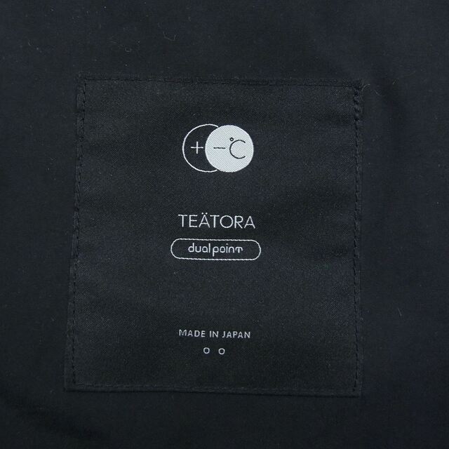 TEATORA テアトラ コート TT-102-DP DEVICE COAT DUAL POINT デバイスコート デュアルポイント ブラック系 サイズ：2【中古】 メンズのジャケット/アウター(その他)の商品写真