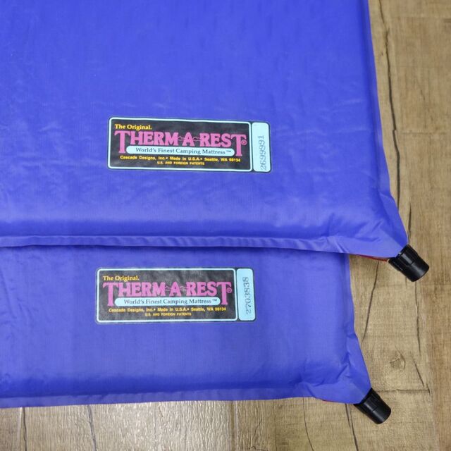 サーマレストインフレータブルマットTHERMAREST Made in USA