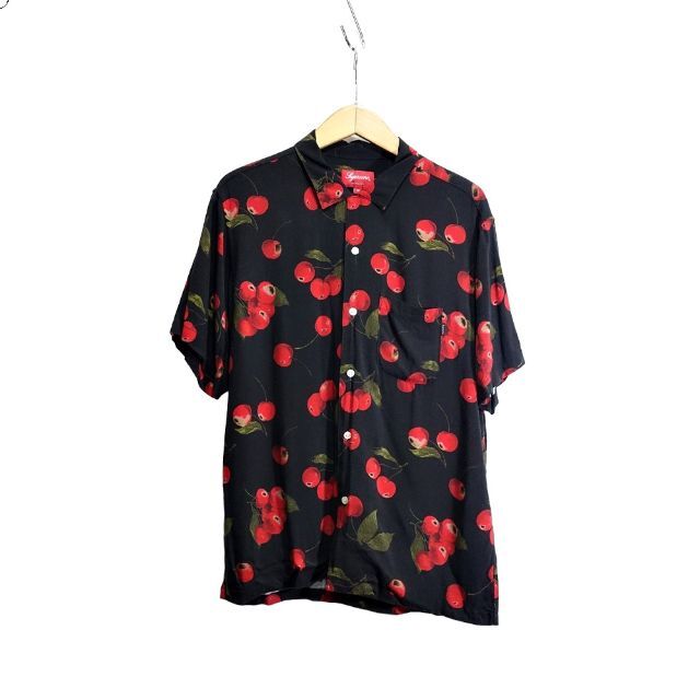 SUPREME 19SS Cherry Rayon S/S Shirt
