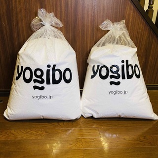 ほぼ新品】yogibo ヨギボー 正規品 補充用ビーズ 1500ｇの通販 by