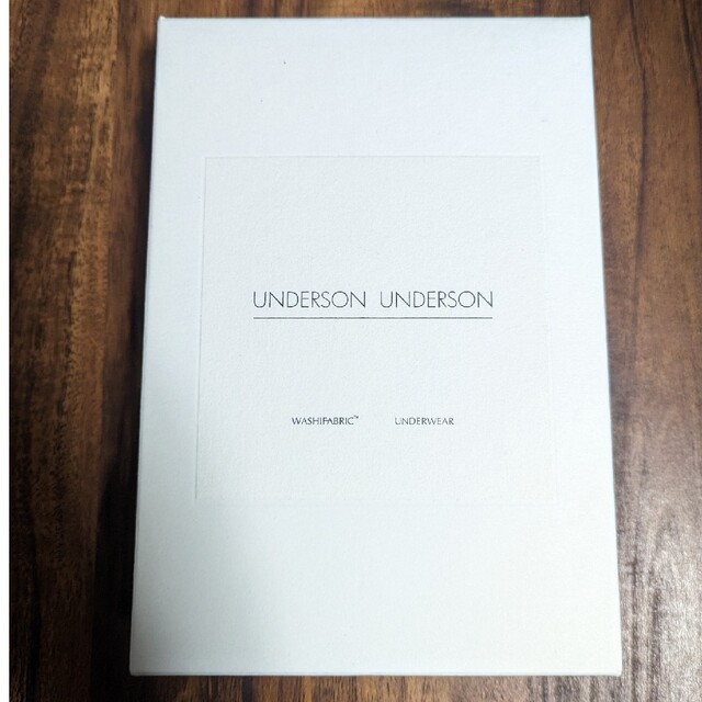 UNDERSON UNDERSON(アンダーソンアンダーソン)のUNDERSON UNDERSON ミドル丈ボクサーパンツ メンズのアンダーウェア(ボクサーパンツ)の商品写真