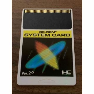 エヌイーシー(NEC)のPCエンジン CD-ROM2 SYSTEM CARD(家庭用ゲームソフト)