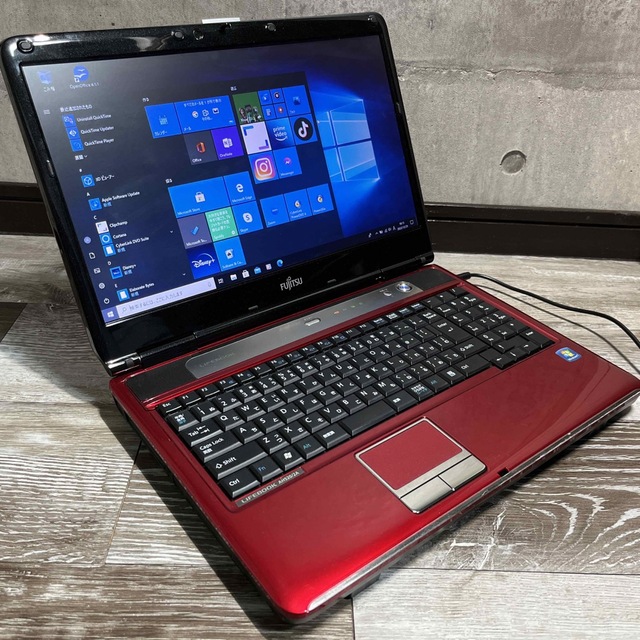 当店限定販売 windows10 Pro搭載 富士通ノートパソコン