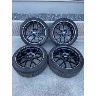 ４本セット BBS CH-R PCD112 PS4s 245/40R20 美品(タイヤ・ホイールセット)