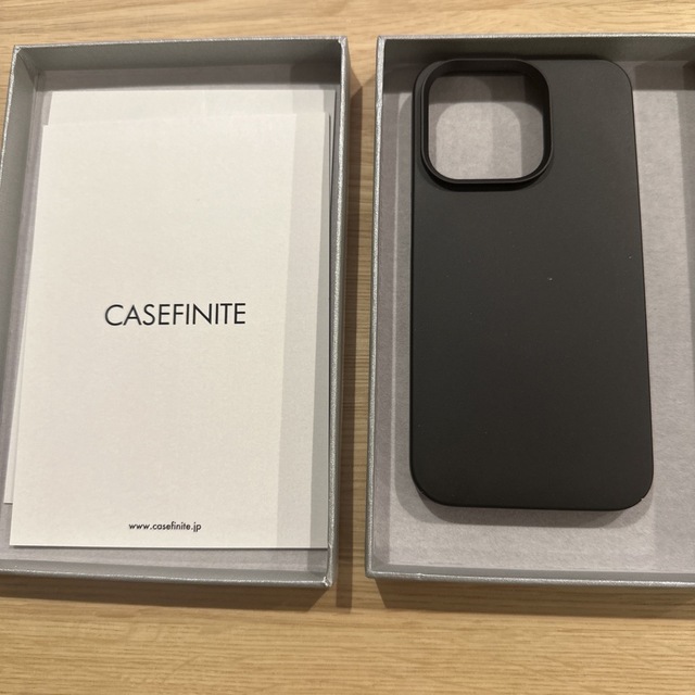 CASEFINITE アイホン14プロ インフィニティエア　ブラック スマホ/家電/カメラのスマホアクセサリー(iPhoneケース)の商品写真