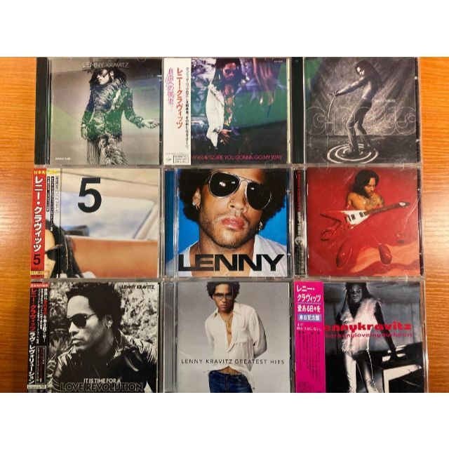 lenny kravitz レニー クラヴィッツ シングルコレクション レコード ...