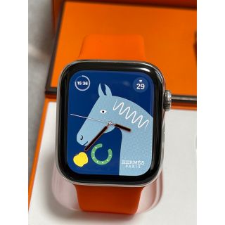 アップルウォッチ(Apple Watch)のApple Watch6 hermes(腕時計(デジタル))