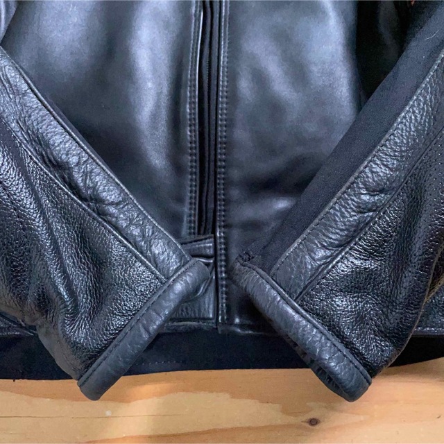 参考価格9万☆HYOD ヒョウドウ DEVAC レザージャケット ブラック/L-