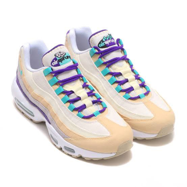 靴/シューズNIKE AIR MAX 95 SE ココナッツ  24.5cm