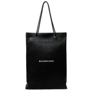 バレンシアガ(Balenciaga)のバレンシアガ ショッピングバッグ M ブラック 美品(トートバッグ)