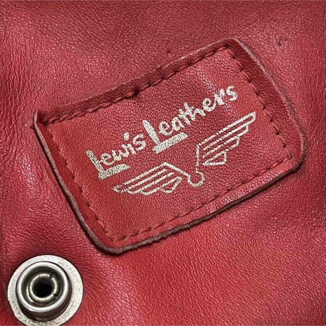 Lewis Leathers(ルイスレザー)の70s ルイスレザー　ビンテージ　lewis leathers ライトニング メンズのジャケット/アウター(ライダースジャケット)の商品写真