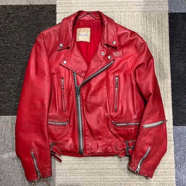 Lewis Leathers 70s ルイスレザー ビンテージ lewis leathers ライトニングの通販 by ならラクマ