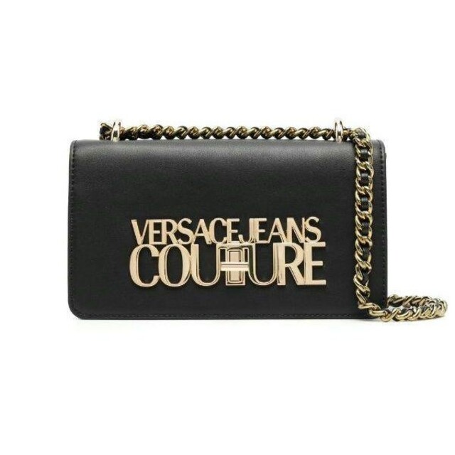 VERSACE(ヴェルサーチ)のVERSACE JEANS COUTURE ショルダーバッグ ブラック レディースのバッグ(ショルダーバッグ)の商品写真