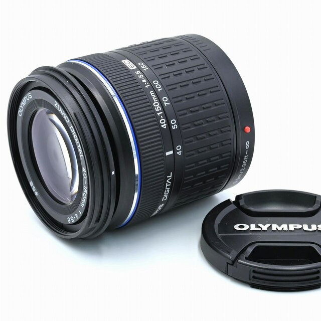 OLYMPUS(オリンパス)のOLYMPUS ZUIKO DIGITAL ED 40-150mm スマホ/家電/カメラのカメラ(レンズ(ズーム))の商品写真