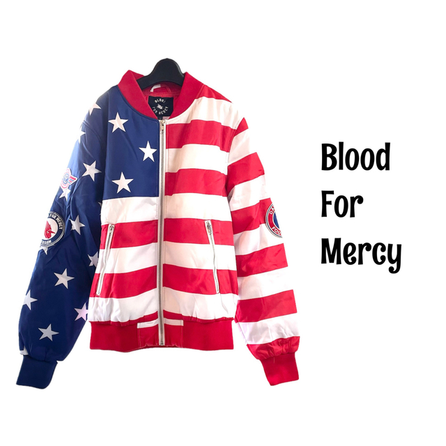 新品 Blood For Mercy ボンバージャケット Yellow Claw メンズのジャケット/アウター(ブルゾン)の商品写真