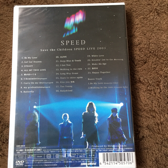 値下げ‼️📀SPEED LIVE 2003 DVD📀 エンタメ/ホビーのDVD/ブルーレイ(ミュージック)の商品写真