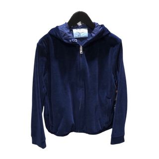 プラダ(PRADA)のプラダ PRADA ベロアパーカー パーカー レディース【中古】(パーカー)