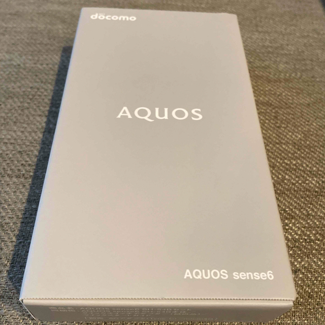 SHARP AQUOS sense6 SH-54B シルバー