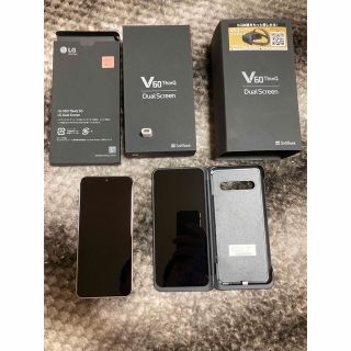 エルジーエレクトロニクス(LG Electronics)のLG V60 ThinQ 5G Dual  Screen(スマートフォン本体)