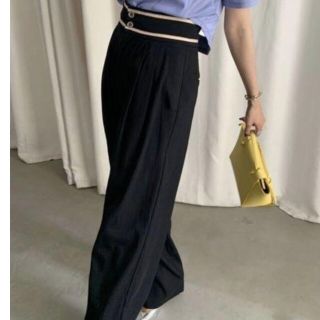 アメリヴィンテージ(Ameri VINTAGE)の完売2022SS Ameri HIGH WAIST STRAIGHT PANTS(カジュアルパンツ)