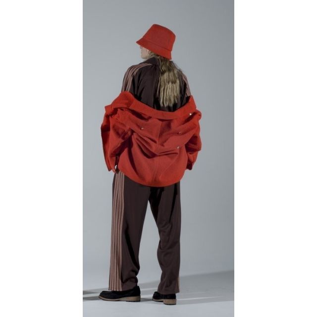 極美品22AW JIEDA ネップ カバーオール オレンジ 1222M▲