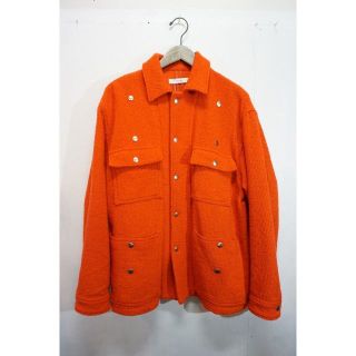 極美品22AW JIEDA ネップ カバーオール オレンジ 1222M▲