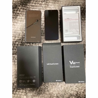 エルジーエレクトロニクス(LG Electronics)のLG V60 ThinQ 5G  Dual  Screen(スマートフォン本体)