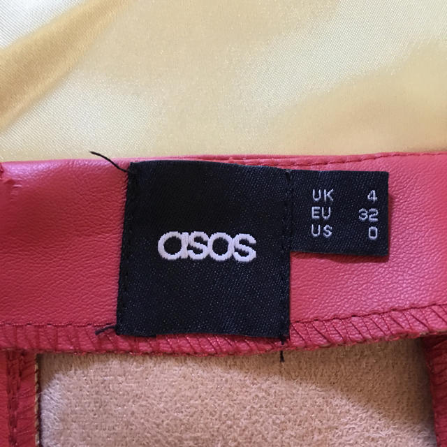 asos(エイソス)の処分価格 ASOS レザー調タイトスカート レディースのスカート(ひざ丈スカート)の商品写真