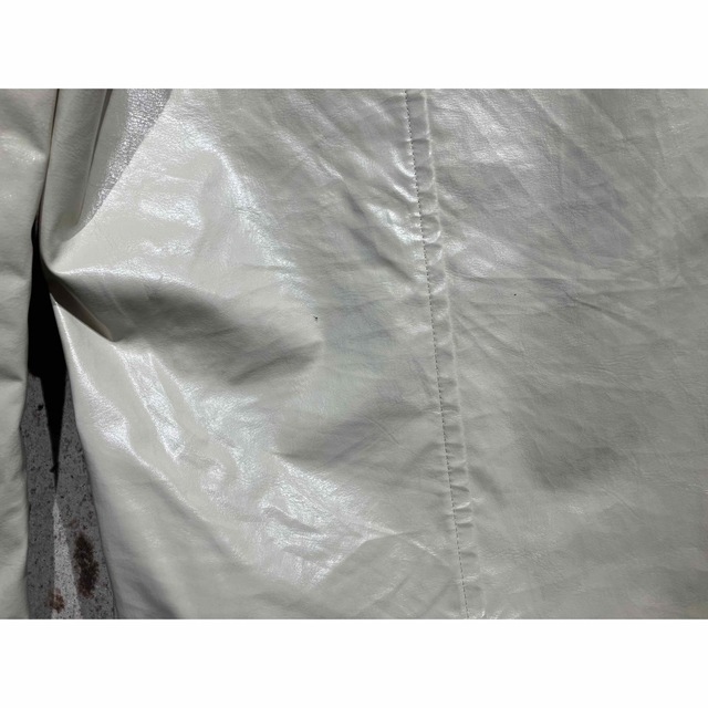 セール 22AW UNDECORATED ヴィーガンレザーペインターパンツ