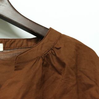 ショコラフィネローブ 半袖Tシャツ 無地 7分袖 ゆったり ワイド