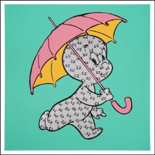 グッチ(Gucci)のTrevor Andrew It's Rainning Gucci Green(版画)