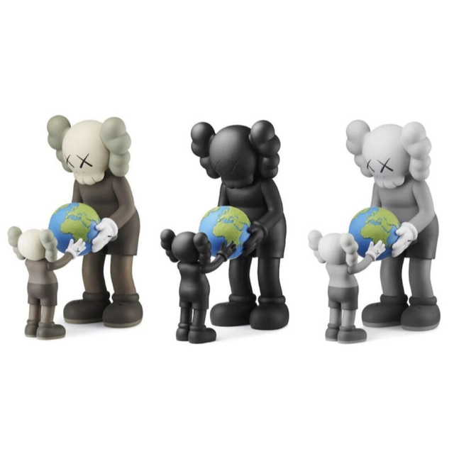 ハンドメイドkaws the promise 3色セット