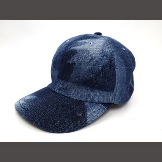 アナクロノーム(anachronorm)のDECHO × アナクロノーム Denim レザーバックルキャップ F(その他)