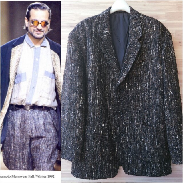 ワンピなど最旬ア! - HOMME POUR Yamamoto Yohji 92aw homme ネップ