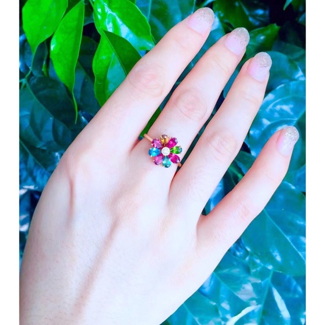 ☆安心の定価販売☆】 ⭐︎【高級】トルマリン リング 1.98ct k18