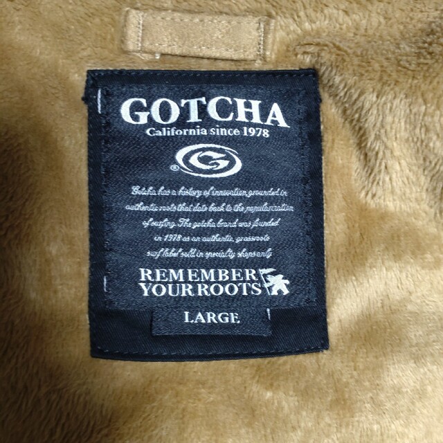 GOTCHA(ガッチャ)のＧＯＴＣＨＡ  ファー付きジャケット メンズのジャケット/アウター(ダウンジャケット)の商品写真