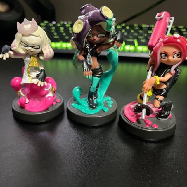 スプラトゥーン　amiibo ヒメ　イイダ　タコガール