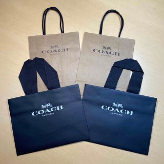 コーチ(COACH)の未使用 コーチ ショップ袋 ショッパー 4袋セット(ショップ袋)