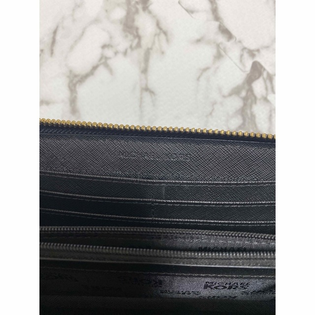 Michael Kors(マイケルコース)のマイケルコース　MICHAEL KORS 財布　長財布　黒 レディースのファッション小物(財布)の商品写真