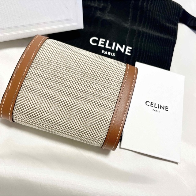 ✨新品✨CELINE セリーヌ トリオンフ 三つ折り財布  即日发送